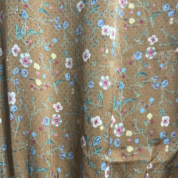 HEARTLOOM Benet Mini Dress in Whiskey SZ Small - Picture 5 of 10